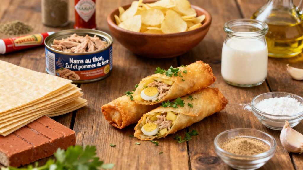 Cigares au thon, oeuf et pommes de terre : la recette réconfortante pour le soir