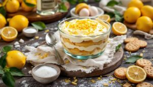 Découvrez la recette inratable du tiramisu au citron : idéale pour une fin de repas acidulée !