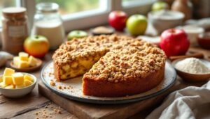 Gâteau crumble aux pommes : le dessert réconfortant super facile à faire