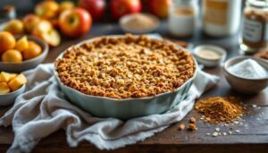 Un crumble aux pommes sans beurre pour une version plus légère ? Ma recette cartonne