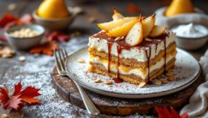 « Une gourmandise imbattable » : ce tiramisu poire-mascarpone sans cuisson est mon dessert préféré pour finir les repas d’automne en douceur