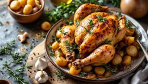 Mon poulet du dimanche » : la recette en cocotte avec des pommes de terre du chef Julien Duboué