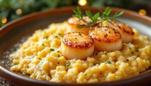 Cette recette de Noël avec des Saint-Jacques est une vraie dinguerie !
