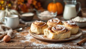 Réconfortants, moelleux et crémeux, ces Cinnamon rolls sont à préparer absolument cet automne