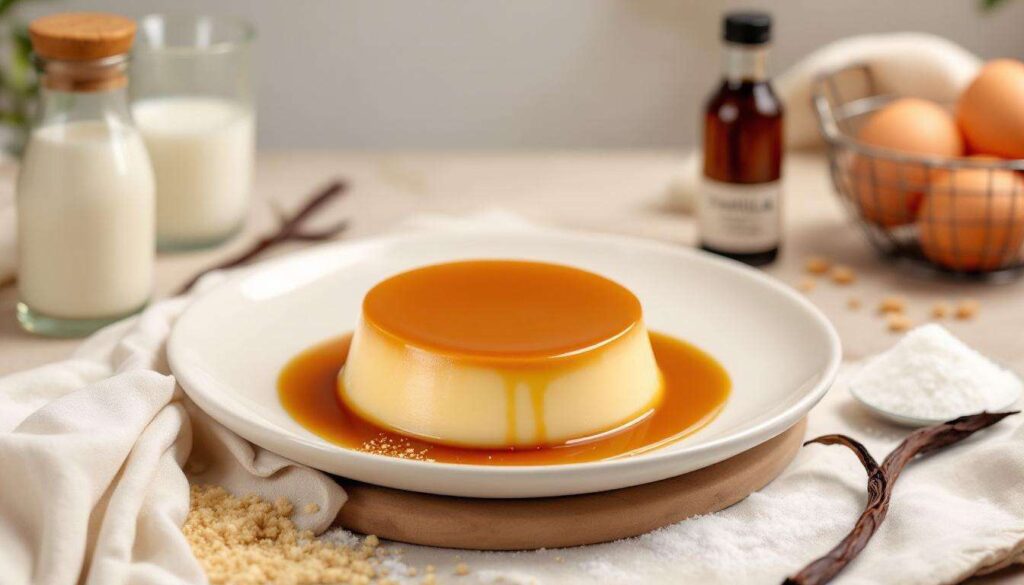 « Ultra facile, vraiment rapide et si doux à la cuillère » : le flan vanille-caramel comme dans notre enfance !