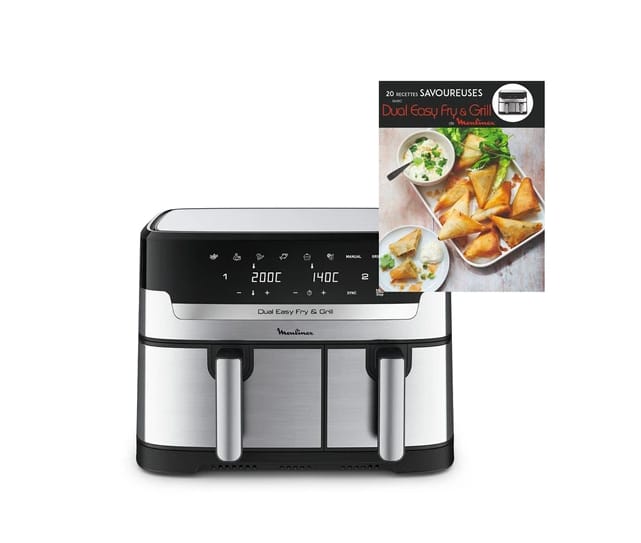Moulinex se réinvente : une friteuse, un livre de recettes, des possibilités infinies