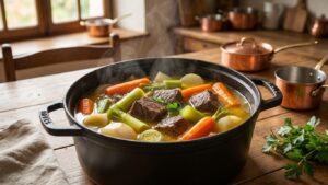 Pot-au-feu traditionnel : choisir les morceaux et cuire la viande